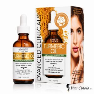 SERUM ADVANCED CLINICALS TURMERIC OIL