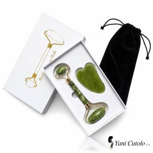 SET JADE RODILLO – GUA SHA